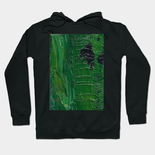 Textured ACEO Art Piece Hoodie by acrylicpainterr